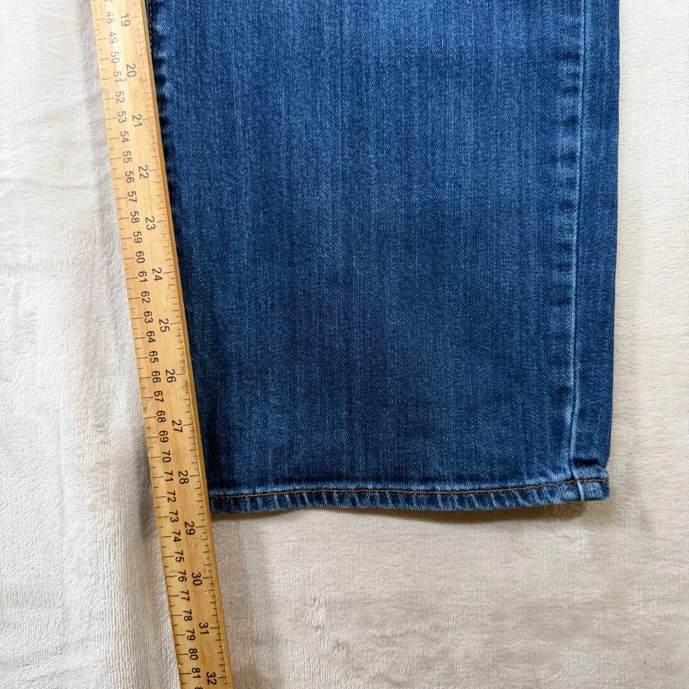 Lucky Brand‎ 361 Vintage Straight Jeans Mens 36x29 Blue Denim Dark Wash Stretch
